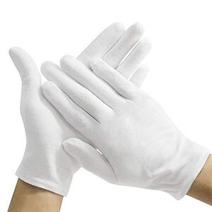 Cotton gloves