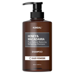 [巨林生化科技]【KUNDAL昆黛爾】HONEY&MACADAMIA Pure Natural Balancing Refreshing Shampoo 500ml(BABY POWDER), , large