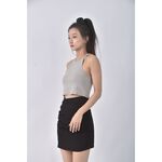 (S) 【安于晴Charlene私服】質感黑色短裙二手衣, , large