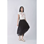 (M) 素面黑色長裙二手衣, , large