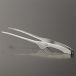 日本製 EBM 可站立烤肉夾 18-0不鏽鋼 銀色防滑燒烤夾 BBQ烤肉夾 食物夾 廚房料理夾, , large