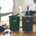 【this-this】日本渡邊金屬｜OBAKETSU 手工製附輪垃圾桶 33L, , large