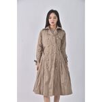 (S) dx2質感風衣棕色外套二手衣, , large