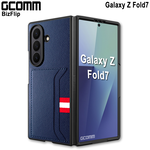 GCOMM 三星 Z Fold7 雙卡皮套 BizFlip 優雅藍, , large