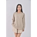 (M) 【依庭私服】model質感杏色長袖上衣二手衣, , large