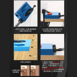 15度角木工斜孔定位器-14件套(含鑽頭), , large