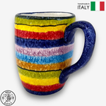 【SOLO Vintage】Modigliani Italian Pottery 400ml Mug Coffee Mug Wine Mug Rainbow Series Handmade Made in Italy, , large