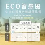 AIWA 愛華 14吋DC微電腦遙控立扇 DF-M1421E, , large
