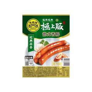 黑橋牌極上豚蒜味德式香腸