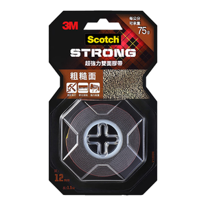 【龍品文創】3M V1203N 超強雙面膠帶-粗糙面