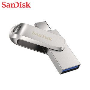 【SanDisk】Ultra Luxe 1TB 銀色 TYPE-C USB 3.2 雙用 OTG 旋轉隨身碟 讀取速度 400MB/s