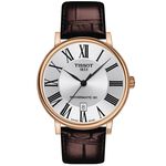 TISSOT天梭 Carson 羅馬機械手錶-40mm  T1224073603300, , large