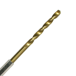【Panrico 百利世】HSS高速鋼鍍鈦六角軸鑽頭 4.5mm (台灣製造)