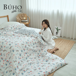 BUHO "Clear and Bright House" Natural Selected Pure Cotton Single Quilt Cover (4.5x6.5 feet), , large