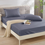 【FOCA】Double Berry Raw Milk | Tea Time 60 Thread Tencel Cotton Bed Sheet Pillowcase Set - Single, , large