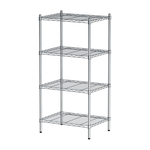 【Y HOUSE】60x45x120cm Lightweight Four-layer Iron Rack Iron Rack Shelf-Electroplating, , large