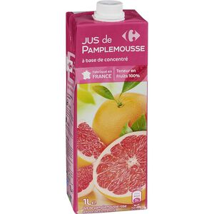 家樂福進口還原葡萄柚汁-1L