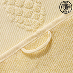 【SOLO Vintage】LCW Home 70x140cm Yellow Pineapple Bath Towel 100% Cotton Made in Turkey, , large