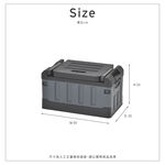 【H&R安室家】多功能座椅摺疊箱/露營裝備收納箱BNF96, , large