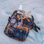SOLIS 反光骷髏系列旅行隨身側背小包-沙石黑, , large