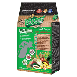 【VegePet 維吉】VP專業級素食貓糧1.8kg-化毛配方