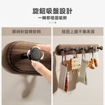 【上手家居】原木風吸盤掛勾(無痕掛勾/吸盤掛鉤/浴室掛勾/牆壁掛鉤), , large