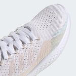 Adidas Fluidflow 2.0 女 慢跑鞋 運動 休閒 輕量 支撐 緩衝 愛迪達 白 粉橘 [GW4015], , large