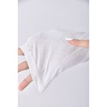 (M) converse質感棉質純棉白色長袖上衣二手衣, , large