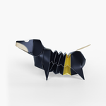 GeckoDesign Dachshund Coin Bank (Batman Black), , large