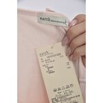 (M) earth music ecology棉質蕾絲粉色長袖上衣二手衣, , large