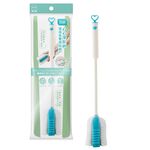 【生活好室】杯刷 海棉杯刷 菜瓜布杯刷 百研 心心 深長柄菜瓜布雙效杯刷 深長柄更好用, , large