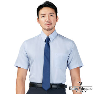 Mens Plain Smart Shirts-(S)