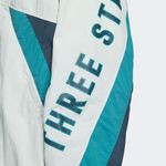 Adidas Word WOV JKT 男女 立領 外套 風衣 運動 訓練 休閒 慢跑 寬鬆 白 藍綠 [IS5148], , large