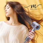 【MOLIJIA】M195 Negative Ion Constant Temperature High-Speed ​​Hair Dryer - Tranquil Gray, , large