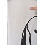 (S) peanuts卡通白色短袖上衣二手衣, , large