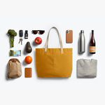 Bellroy 輕量托特包 側背包 購物袋 可摺疊收納-芥末黃, , large