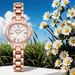 CITIZEN 星辰 Wicca 台灣限定款 茉莉花太陽能女錶 送禮首選-24mm KH4-963-15, , large