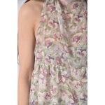 (S) mamo撞色灰色洋裝二手衣, , large