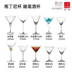 現貨 馬丁尼杯 雞尾酒杯 調酒杯 寬口杯 碟杯100-285ml 共十款 金益合有限公司