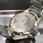 [星晴錶業]ARMANI手錶,42mm,AR00020寶藍色錶面寶藍錶殼銀色精鋼錶帶款, , large