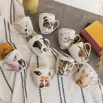 Animal Pattern Ceramic Mug, , large