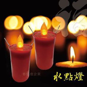 [春佰億]派樂 水點燈 鳳梨款燈芯(1對2支)1對
