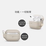 Moshi Pebbo for AirPods Pro 一代 藍牙耳機充電盒保護套 (附可拆式腕帶), , large