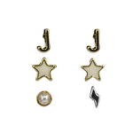  earrings, , large