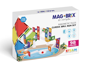 [好研所]MAGBLOX® －MAGBRIX® 積木球道組 - 繽紛 (98 pcs)