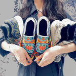 【JONIRO】台灣製造 懶人鞋 平底鞋 故宮聯名 美學工藝 百年文化 文化生活 男鞋/女鞋 (需預購), , large