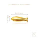 【TLH】黃金墜情人編織手繩 純金999 餘生有你 約重0.07錢±0.02, , large