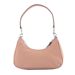 Tory Burch 151 Mercer 尼龍拼皮革三合一彎月包/錦葵粉, , large