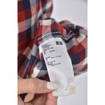 (S) uniqlo質感棉質純棉格紋紅色長袖上衣二手衣, , large