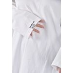 (XL) blackfriday質感棉質純棉白色長袖上衣二手衣, , large